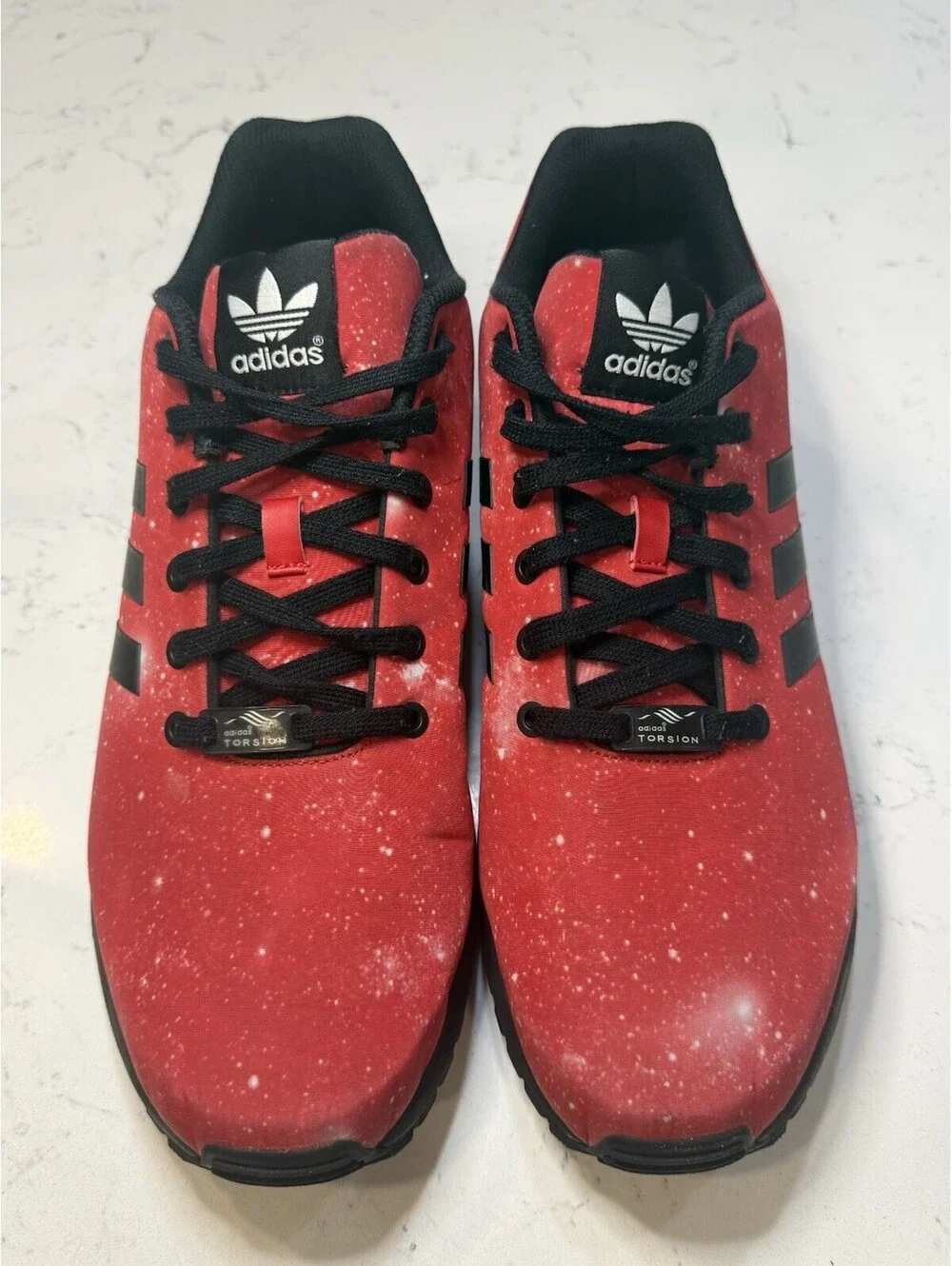 Adidas Zx Flux Size 13 Torsion Red Galixie Sneakers